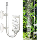 Co2 Diffuser Aquarium Glass Spiral Co2 Atomizer Diffuser Bubble Counter Check   
