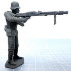 World War 2 German Mg42 Machine Gun Stand Toy Soldier Military Resin 1 32 Figure