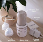 New Babba Care Baby Bottle Cooler   Warmer Portable Stainless Steel 8oz App Seal