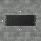 French Connection Nellore Bath Rugs Woven And Beaded Bath Mats Durable And