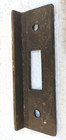 Vintage Heavy Duty Cast Brass Door Strike Plate Mortise Door Hardware