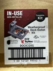     hubbell Taymac Dock320g Weatherproof Deck Outlet Kit In-use Non-metallic      