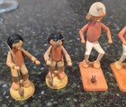 Lot Of Vintage Wooden Erzgebirge Germany - 7 Mixed Figures