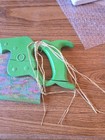 Vintage Painted Hand Saw With Windmill Wildflowers And Mountains