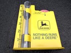 Vintage Nos John Deere Metal   Glass Rain Gauge Obm-475