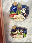 Wdw Disney Mickey   s Very Merry Christmas Party 2019 Framed 6 Pin Set Le 500
