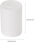 Frosted Glass Lamp Shade Cylinder Replacement 