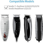 Andis 04521 T-blade Replacement For T-outliner Gtx Trimmer Black With Screws