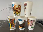 5 Vintage 7-11  7-eleven Marvel Comics Mcu Fantastic Four Slurpee Cups 1977 1975