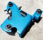 Teal Bio Shader Tattoo Machine Handmade Turquoise Black Coils Forward Tattoo Usa