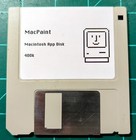 Apple Macintosh Apps - Macpaint  Macwrite  Macterminal Floppy For Vintage Macs