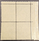 Vintage Abraham Lincoln 4 Cent United States Plate Block Of 4 Postage Stamps