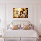 Jesus Lion And Lamb Poster Canvas Print Wall Art Christian Artwork Home Decor