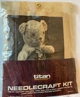 Vintage 1985 Titan Needlecraft Potpourri Pets Teddy Bear Lace  1346 New