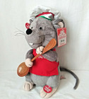 Chef Luigi Cuddle Barn Sings That s Amore Singing Mouse Rat Cook 11  Plush