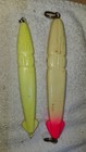 Lot Of 2 Jigs  One 500g  18 Oz    And One 285g  10 Oz   Glow Fishing Lures