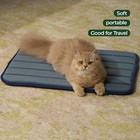 Dog Crate Pad  Dog Foam Crate Mat Kennel Pad  Washable Water-resistant Pet Bed F