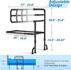Bed Rails For Elderly Adults  Astm-approved Bed Rails For Seniors W Anti-wobble