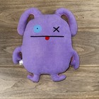 Uglydoll Double Trouble    ox    Plush Soft Toy Monster Pink   Purple 14   