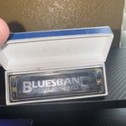 Hohner Bluesband Harmonica Key Of C Blues Band Stainless Steel  1501c