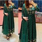 Indian Women Beautiful Traditional Anarkali Kurti   Pant Dupatta Ethnic Wear