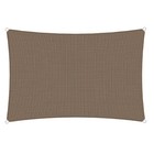 Sun Shade Sail Brown Canopy Patio Garden Cover 16x16-24x24 Rectangle Square