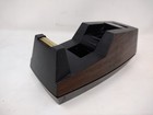 Vintage Scotch 3m C-41 Wood Grain Executive Tape Dispenser
