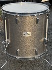 Pearl Export Exr Floor Tom Drum 16 X 16 Head Silver Sparkle