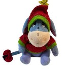 Disney Eeyore   Tigger Plush Bean Bag Toys In Fuzzy Tree Hoodies