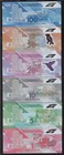 Trinidad   Tobago Set 6 Unc 1 5 10 20 50 100 Dollar 2019-2020 P 60-65 Polymer