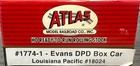 Atlas Ho Scale  1774-1 Evans Dpd Box Car Louisiana Pacific  Nib