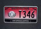 Bad River Band - Chippewa Indians License Plate - Minnesota Native Indian Tribal