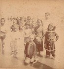 Rare Close-up Beach Scene - Children - Oak Bluffs Cottage City Martha s Vineyard