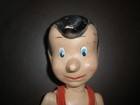 Vintage Disney Pinocchio Crown Toys Composition Doll 1930s 1940s 11 1 2  Tall