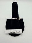 925 Sterling Silver Diy Blank Semi Setting Ring Mount Jewelry Making-c20