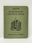 1938 Burlington Savings Bank Ledger Vermont Francis Wilson Memorial Church