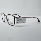 Ray-ban Rx6466 2973 Beige On Copper Eyeglass Frames 49-19-140 New