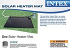 Intex Solar Mat Above Ground Swimming Pool Water Heater  Black  4 Pack 