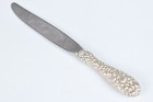 Nice Vintage Stieff Repousse Rose Sterling Silver Youth Kids Dinner Knife 6-7 8 