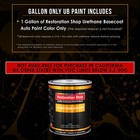 Daytona Blue Pearl 1 Gallon Urethane Basecoat Car Auto Body Paint