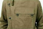 Mens Vintage Swedish Army Military Tank Motorcycle Winter Warm Ww2 Cotton Jacket
