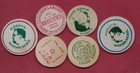 6 Misc Wooden Nickels