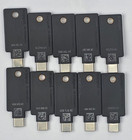 Lot Of 10 Yubikey 5c Nfc Usb-c Security Keys Fido2 U2f Tested Reset 5 4 3