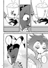 Helluva Boss - Japanese Doujinshi Comic Yaoi bl Blitz X Stolas B w 12p A5 Nsfw