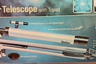 Vivitar 50x 100x Refractor Telescope With Tripod - Lens Cap 50x 100x Lens - New