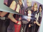 Ian Hill  Glenn Tipton  K  K  Downing Judas Priest Signed Mag Foldout Poster Coa