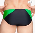 Speedo Mens Speedo Swim Brief Powerflex Eco Tone Setter Sz 30 7705231 Green Nwt