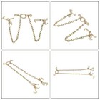 5400 Lbs 70 Tow Chain Grade V Bridle Cluster Hooks 5 16 For Tow Truck