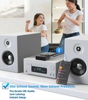 Bluetooth Receiver For Home Stereo  Aux Rca To Adapter Small  Black
