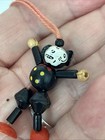 Rare 1930s Miniature Wooden Articulated Mickey Mouse Necklace On String
